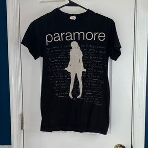 Black Paramore Graphic T-Shirt